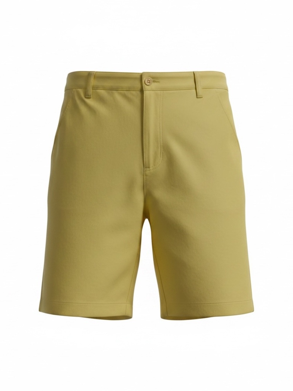 Puma /armold palmer Men's Flat-Front  Golf‎ Shorts in Light Yellow